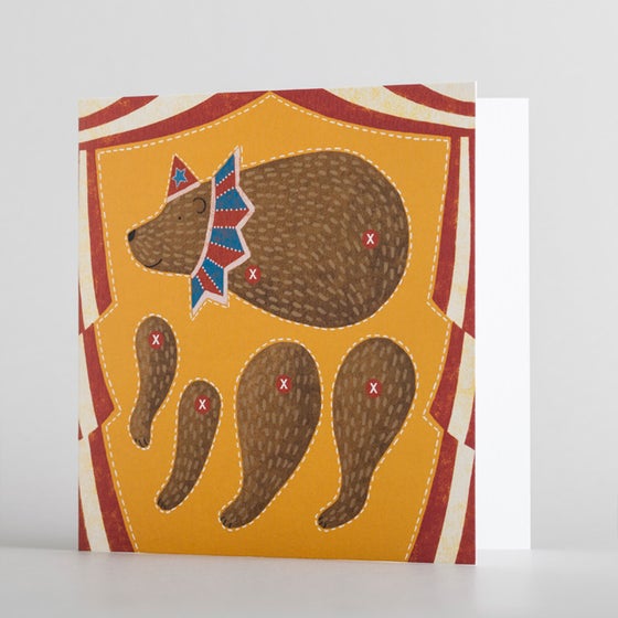 Cut-Out Bear Puppet by Alice Melvin