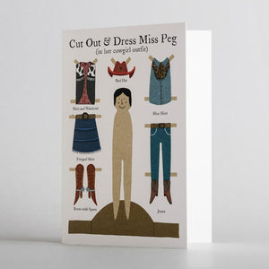 Cut Out & Dress Cowgirl Peg by Alice Melvin