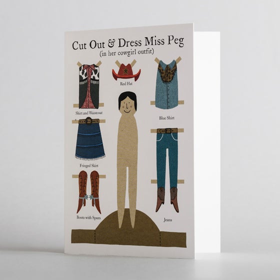 Cut Out & Dress Cowgirl Peg by Alice Melvin