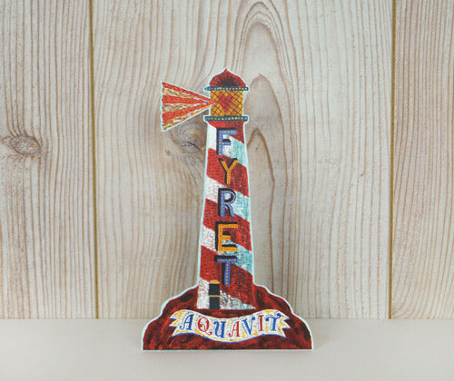 Fyret Die Cut Card by Jonny Hannah