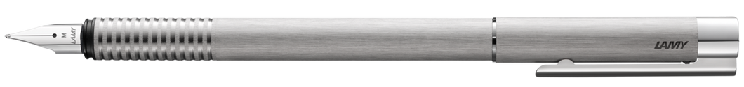 LAMY LOGO Fountain Pen (Brushed)