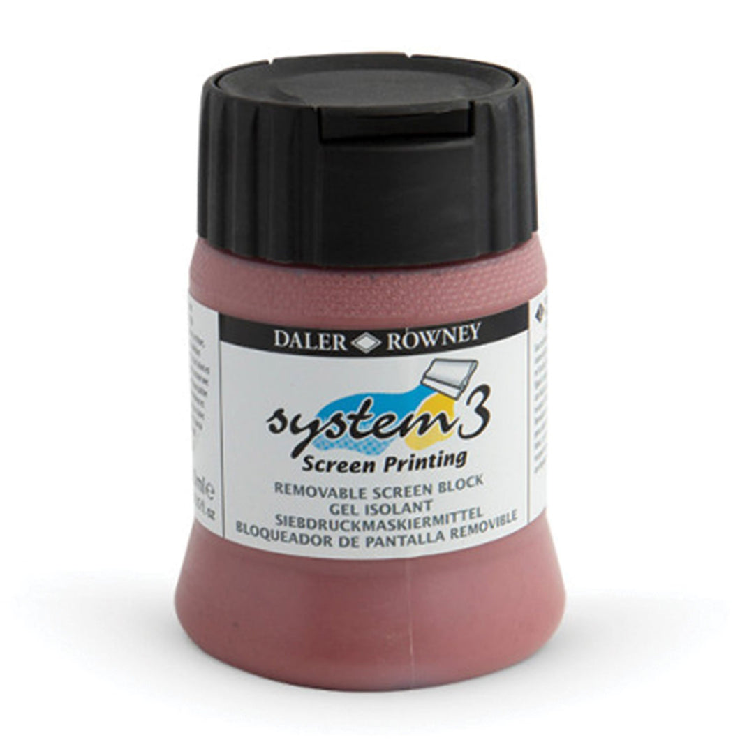 Daler Rowney System 3 Screenprinting Removable Screen Block 250ml