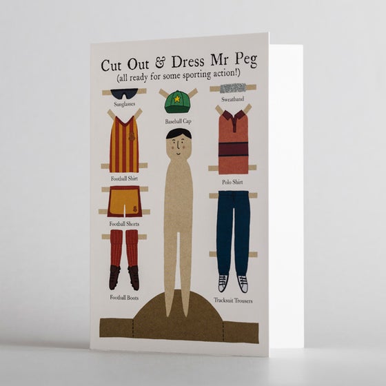 Cut Out & Dress Sporting Peg by Alice Melvin