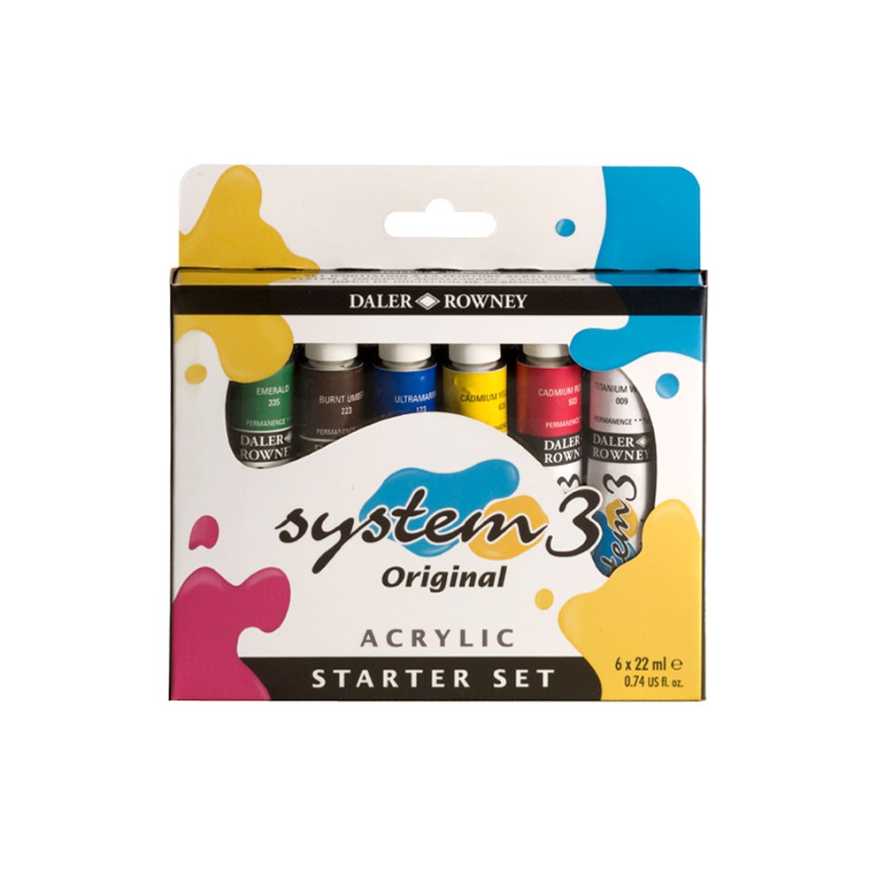 System 3 Acrylic Starter Set