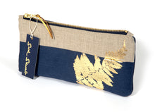 Load image into Gallery viewer, Gold Fern Pencil Case
