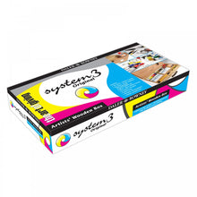 Load image into Gallery viewer, System 3 Acrylic Artists&#39; Wooden Box
