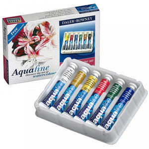 Aquafine Watercolour Starter Set, 6 Tubes