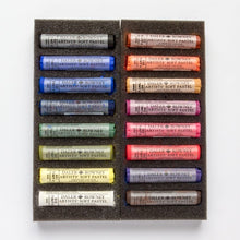 Load image into Gallery viewer, Daler Rowney Artists&#39; Soft Pastels, Assorted Selection, 16 Round Pastels
