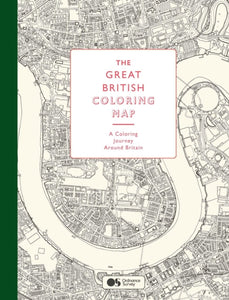 The Great British Colouring Map by Ordnance Survey