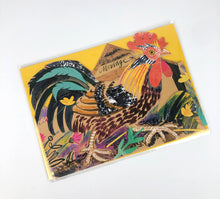 Load image into Gallery viewer, Chickens Concertina Die Cut Card by Mark Hearld
