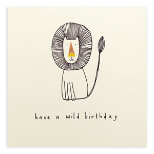 Birthday Lion by Ruth Jackson