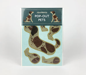 Alice Melvin Pop Out Pets Card - Dog