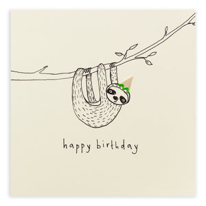Birthday Sloth by Ruth Jackson