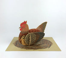 Load image into Gallery viewer, Alice Melvin Pop Out Pets Card - Chicken

