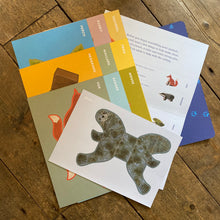 Load image into Gallery viewer, Cut Out &amp; Make British Animals Kit by Alice Melvin
