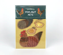 Load image into Gallery viewer, Alice Melvin Pop Out Pets Card - Chicken
