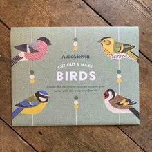 Load image into Gallery viewer, Cut Out &amp; Make British Birds Kit by Alice Melvin
