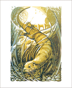 River Usk Otter by Martin Truefitt-Baker