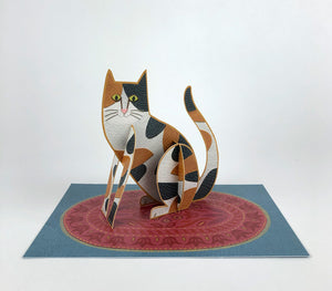 Alice Melvin Pop Out Pets Card - Cat