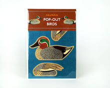 Load image into Gallery viewer, Alice Melvin Pop Out Bird Card - Teal
