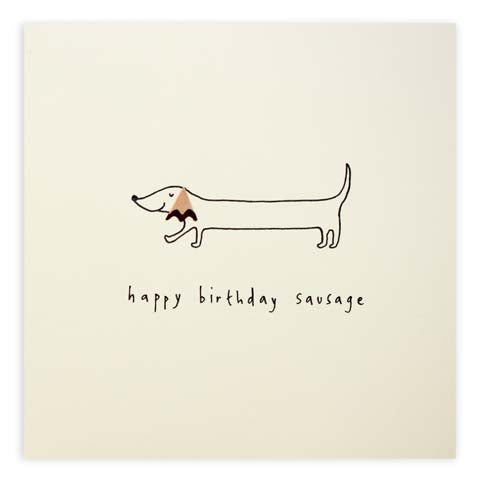 Birthday Sausage by Ruth Jackson