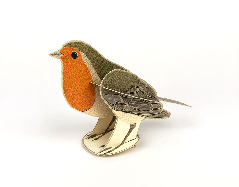 Alice Melvin Pop Out Bird Card - Robin