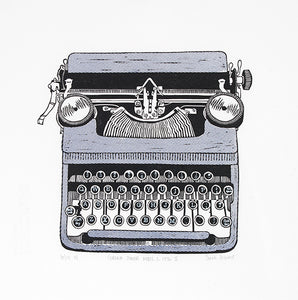 Typewriter Greetings Cards (Gift Box Set)
