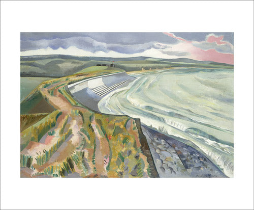 Wall Against the Sea, 1922 by Paul Nash (1889-1946)